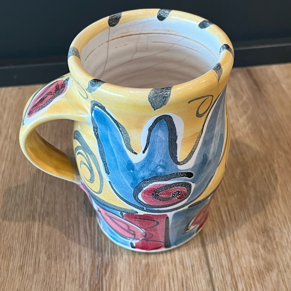 Colorful Abstract Ceramic Mug